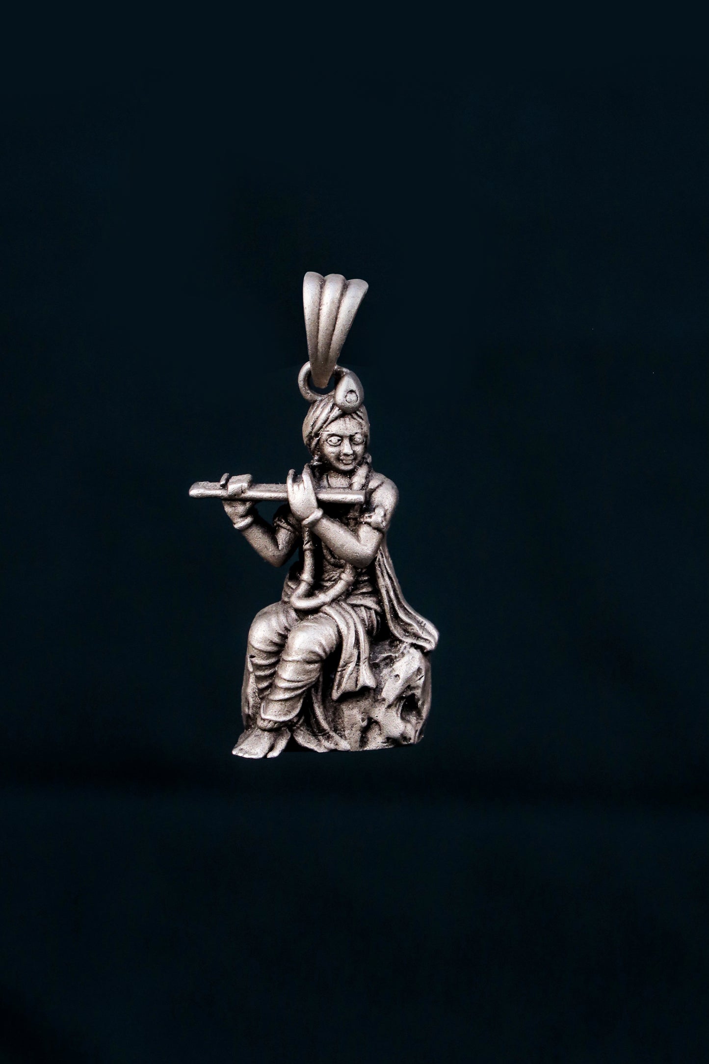 Antique Lord Krishna Flute Pendant