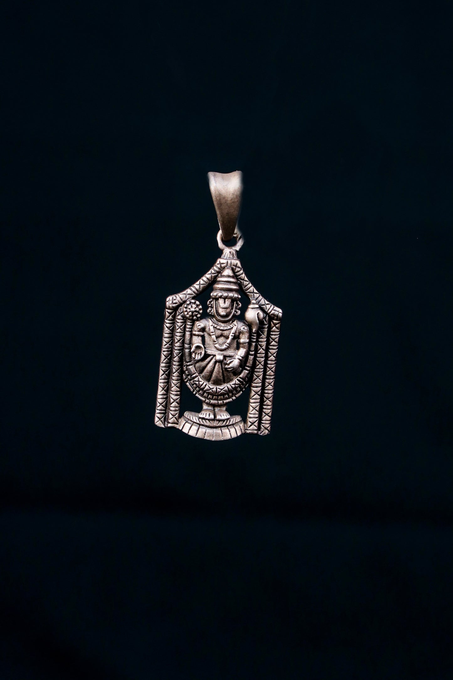Azita 925 Silver Tirupati Balaji Pendant