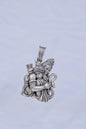 Divine Ram Hanuman Silver Pendant