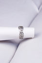 Designer Silver Women's Ring with Carving