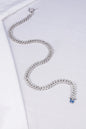 Men’s Iced Cuban Link Chain – Premium Silver Finish