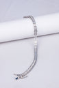 Elegant Silver Box Chain Bracelet