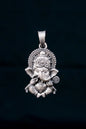 Ganesha Sitting On Lotus Flower Pendant